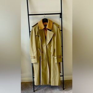 Vintage Burberry Trench Coat with wool liner